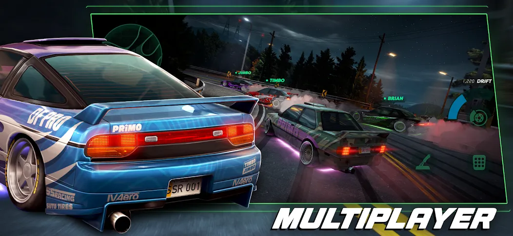 Скачать взлом Static Shift Racing (Статик Шифт Рейсинг)  [МОД Меню] — полная версия apk на Андроид screen 3