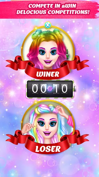 Скачать взлом DIY Candy Makeup-Beauty Salon (ДИУАИ Мейкап)  [МОД Unlocked] — полная версия apk на Андроид screen 5