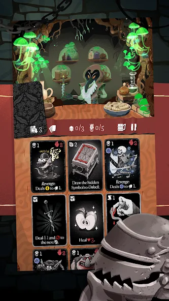 Взломанная Card Crawl Adventure (Кард Кроул Приключение)  [МОД Меню] — стабильная версия apk на Андроид screen 3