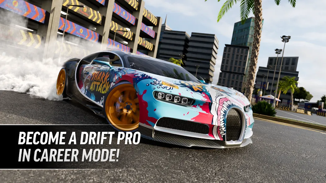 Взломанная Drift Max Pro Car Racing Game (Дрифт Макс Про)  [МОД Unlocked] — стабильная версия apk на Андроид screen 1