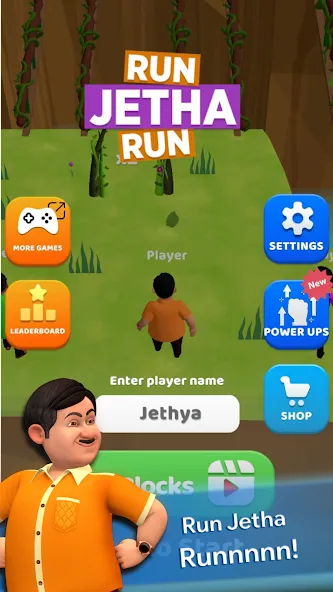 Скачать взлом Run Jetha Run | TMKOC Game  [МОД Mega Pack] — стабильная версия apk на Андроид screen 1