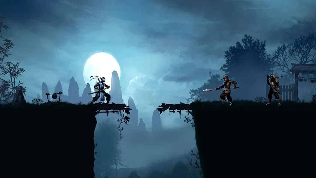 Взломанная Ninja warrior: legend of adven  [МОД Бесконечные деньги] — полная версия apk на Андроид screen 1