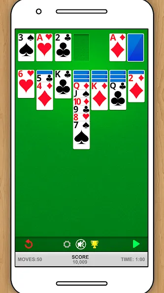 Взломанная SOLITAIRE CLASSIC CARD GAME  [МОД Menu] — полная версия apk на Андроид screen 4