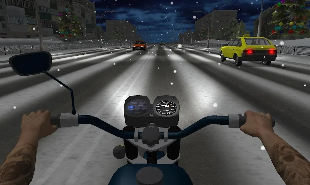 Скачать взлом Russian Moto Traffic Rider 3D  [МОД Меню] — стабильная версия apk на Андроид screen 5