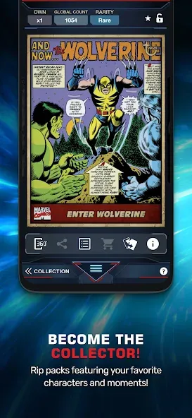 Взломанная Marvel Collect! by Topps®  [МОД Бесконечные деньги] — последняя версия apk на Андроид screen 2