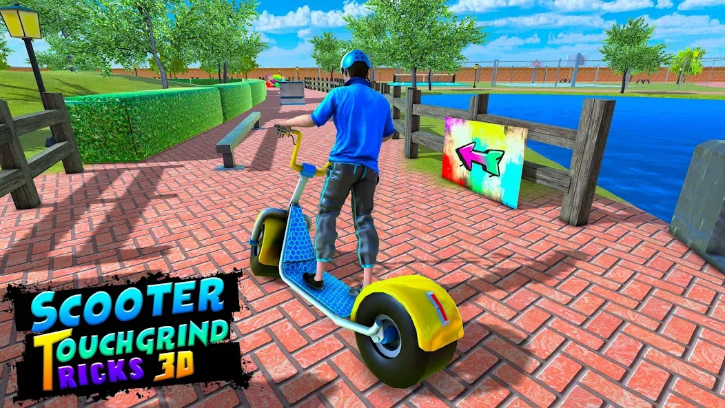 Скачать взлом BMX Air Skate Scooter Tricks  [МОД Mega Pack] — полная версия apk на Андроид screen 5