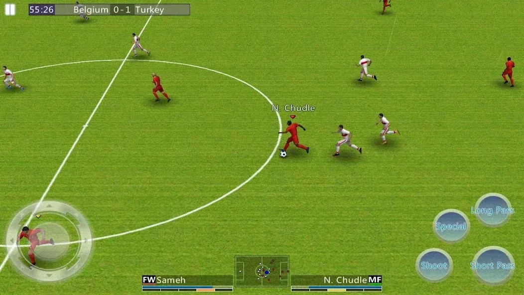 Скачать взломанную World Soccer League  [МОД Бесконечные деньги] — полная версия apk на Андроид screen 1