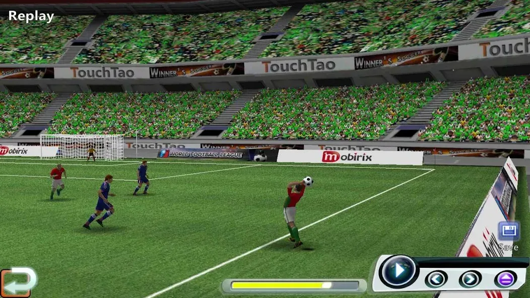 Скачать взломанную World Soccer League  [МОД Бесконечные деньги] — полная версия apk на Андроид screen 3