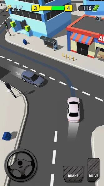 Скачать взлом Pick Me Up 3D: Taxi Game (Пик Ми Ап 3Д)  [МОД Много монет] — последняя версия apk на Андроид screen 3