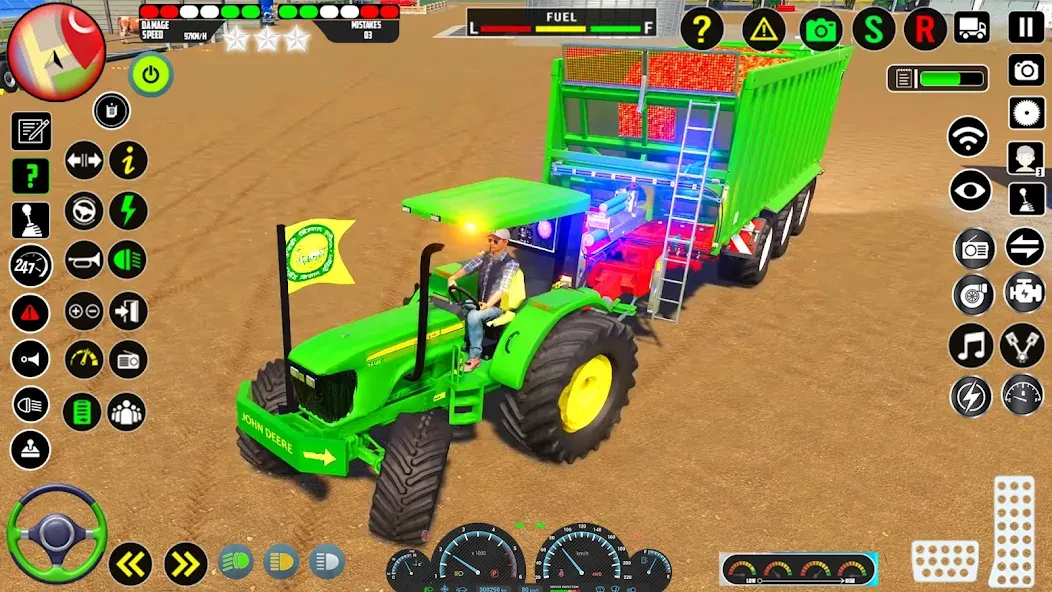 Взлом Tractor Farming Games 2023  [МОД Меню] — стабильная версия apk на Андроид screen 2