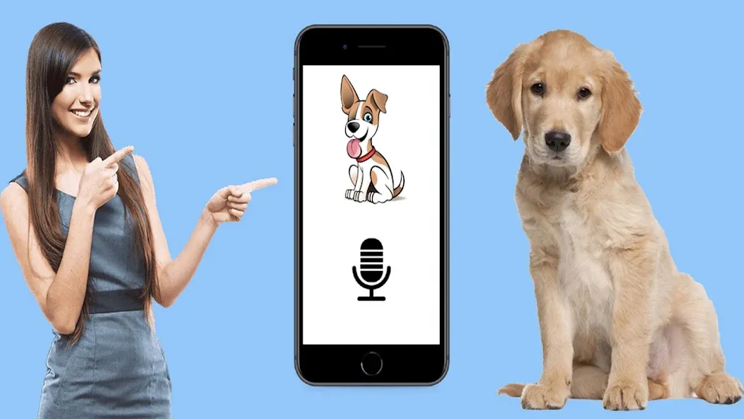 Взлом Dog Translator: Bark to Human  [МОД Все открыто] — полная версия apk на Андроид screen 1