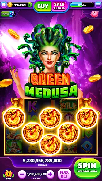 Взлом Spin To Rich — Vegas Slots (Спин Ту Рич)  [МОД Все открыто] — стабильная версия apk на Андроид screen 3