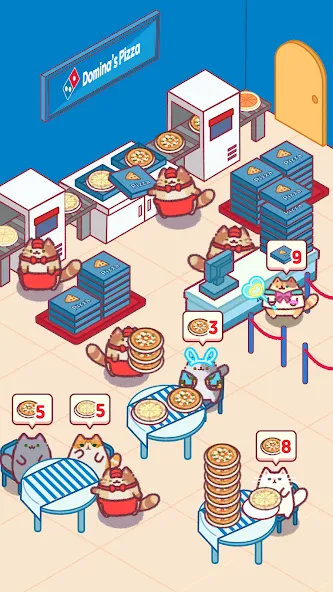 Скачать взломанную Cat Snack Bar: Cute Food Games (Кэт Снэк Бар)  [МОД Меню] — последняя версия apk на Андроид screen 5