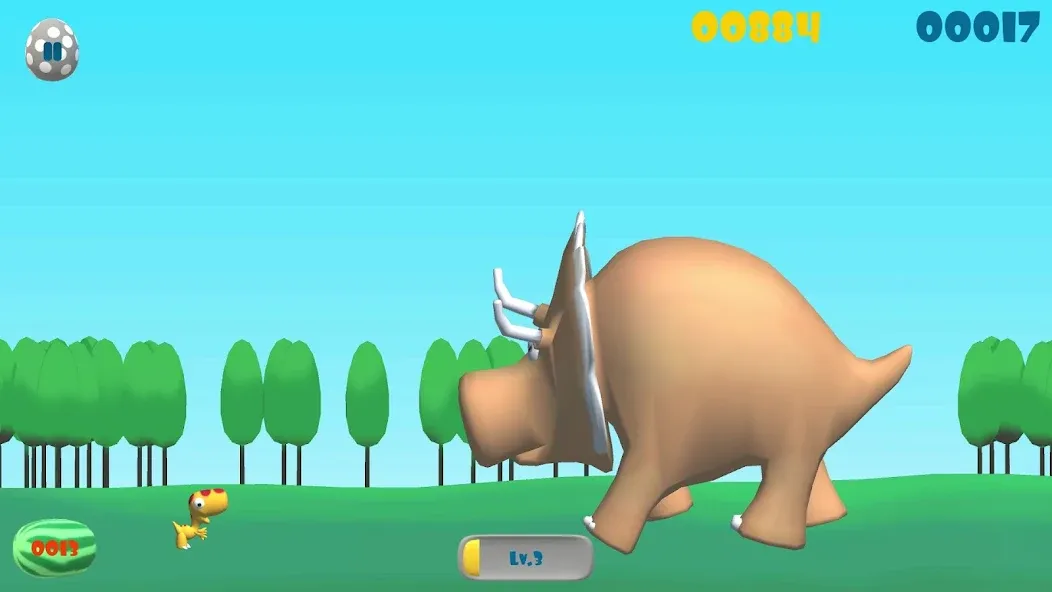 Взлом Dinosaur Run (Динозавр Ран)  [МОД Unlimited Money] — последняя версия apk на Андроид screen 3