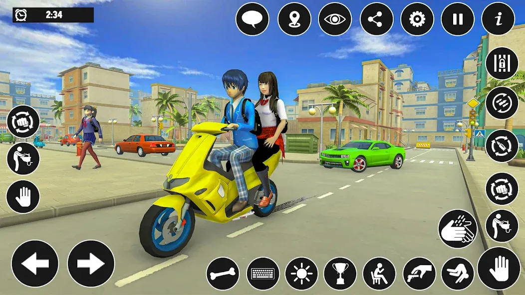 Взлом High School Boy Virtual Life  [МОД Menu] — полная версия apk на Андроид screen 2