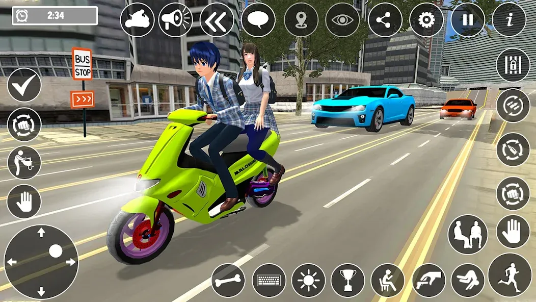 Взлом High School Boy Virtual Life  [МОД Menu] — полная версия apk на Андроид screen 5