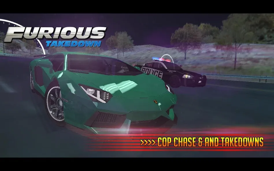 Взлом Furious: Takedown Racing (Фьюриъс)  [МОД Много денег] — последняя версия apk на Андроид screen 3