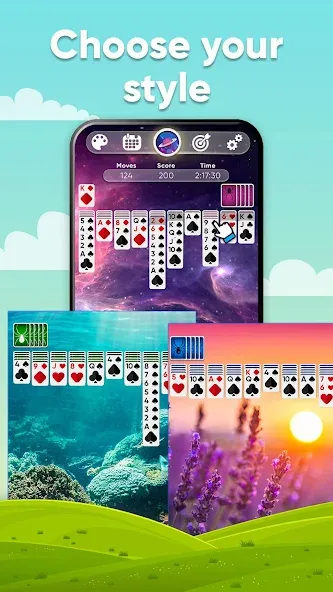 Взломанная Spider Solitaire (Спайдер Солитер)  [МОД Mega Pack] — последняя версия apk на Андроид screen 3