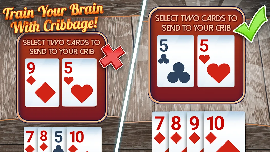 Взлом Ultimate Cribbage: Card Board (Ультимат Криббедж)  [МОД Все открыто] — последняя версия apk на Андроид screen 3