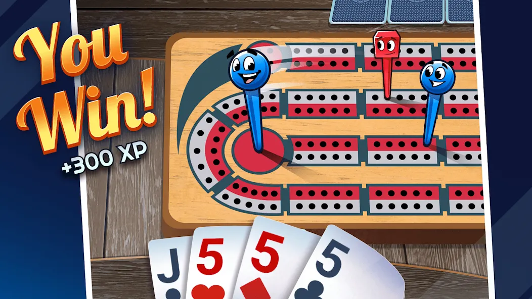 Взлом Ultimate Cribbage: Card Board (Ультимат Криббедж)  [МОД Все открыто] — последняя версия apk на Андроид screen 4