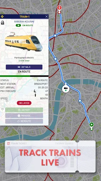 Скачать взломанную Train Manager — 2024 (Трейн Менеджер)  [МОД Все открыто] — полная версия apk на Андроид screen 3