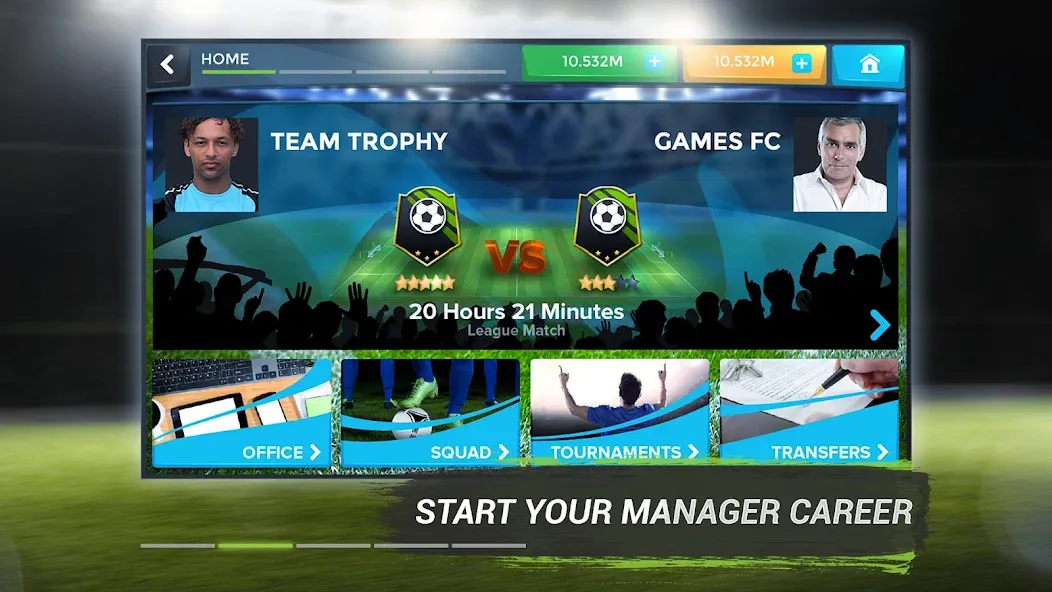 Скачать взлом FMU — Football Manager Game (Эфэмуэй)  [МОД Unlocked] — последняя версия apk на Андроид screen 2