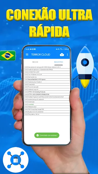 Скачать взломанную TERROR CLOUD — (INTERNET VPN) (ТЕРРОР КЛАУД Террор облако)  [МОД Все открыто] — стабильная версия apk на Андроид screen 3