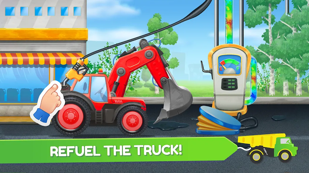 Скачать взломанную Build a House: Building Trucks  [МОД Все открыто] — полная версия apk на Андроид screen 5