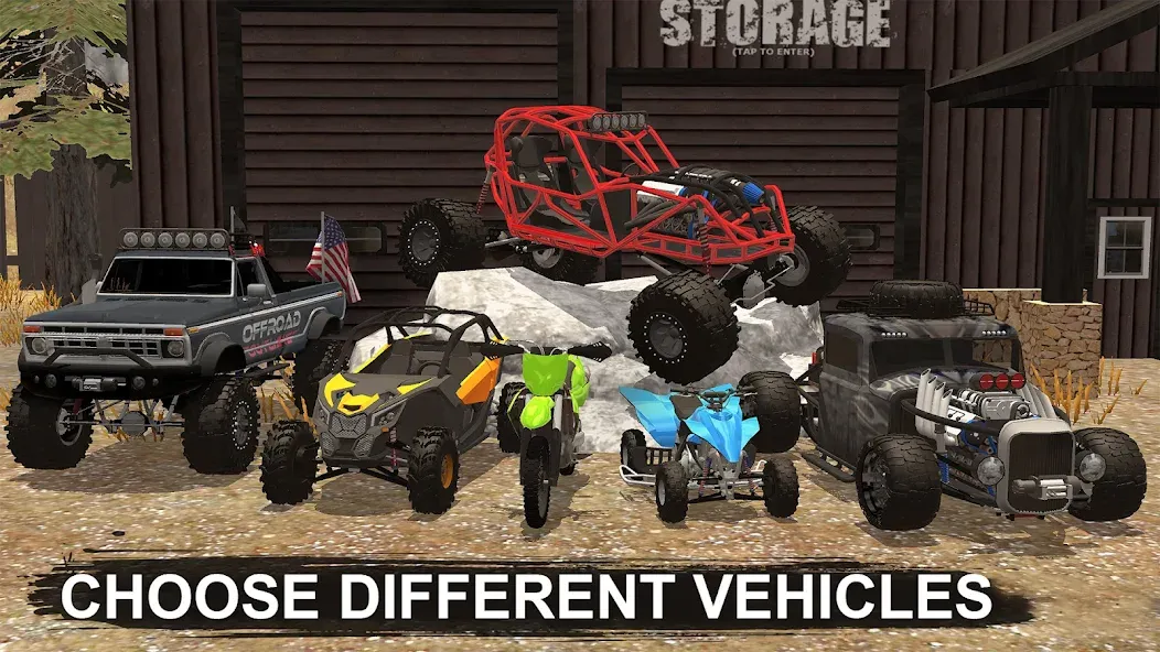 Скачать взлом Offroad Racing & Mudding Games  [МОД Бесконечные деньги] — последняя версия apk на Андроид screen 3