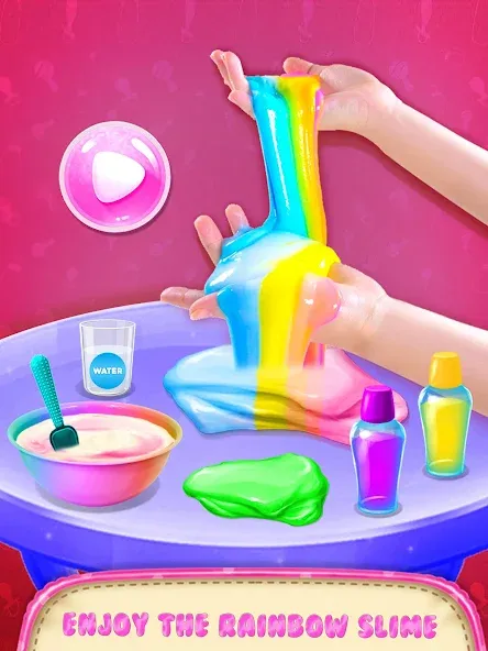 Скачать взлом Make Fluffy Slime Maker Game  [МОД Все открыто] — последняя версия apk на Андроид screen 1