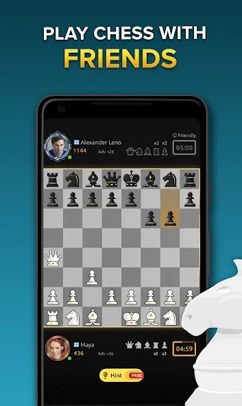 Скачать взлом Chess Stars Multiplayer Online (Чесс Старс)  [МОД Unlocked] — стабильная версия apk на Андроид screen 2