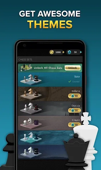 Скачать взлом Chess Stars Multiplayer Online (Чесс Старс)  [МОД Unlocked] — стабильная версия apk на Андроид screen 4