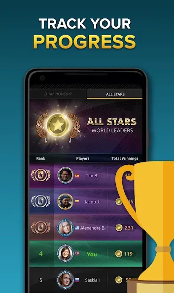 Скачать взлом Chess Stars Multiplayer Online (Чесс Старс)  [МОД Unlocked] — стабильная версия apk на Андроид screen 5