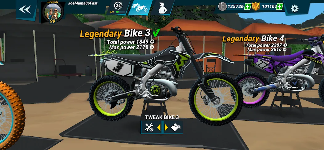 Скачать взломанную Mad Skills Motocross 3 (Мэд Скиллз Мотокросс 3)  [МОД Mega Pack] — последняя версия apk на Андроид screen 5