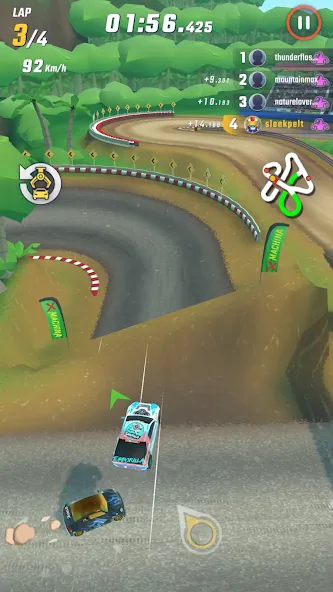 Взломанная Rally Clash — Car Racing Game (Ралли Клаш)  [МОД Меню] — стабильная версия apk на Андроид screen 4