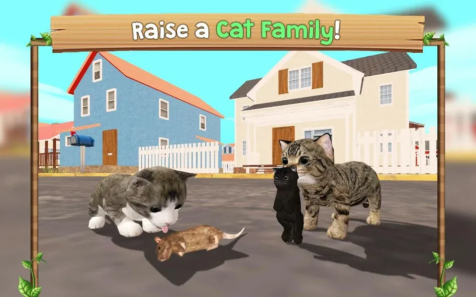 Взломанная Cat Sim Online: Play with Cats  [МОД Много монет] — последняя версия apk на Андроид screen 1