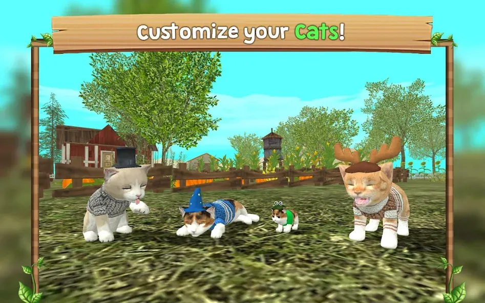 Взломанная Cat Sim Online: Play with Cats  [МОД Много монет] — последняя версия apk на Андроид screen 5