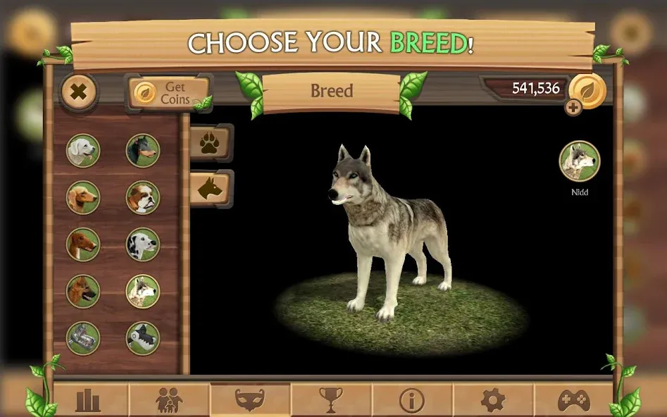 Скачать взлом Dog Sim Online: Raise a Family  [МОД Много денег] — стабильная версия apk на Андроид screen 2