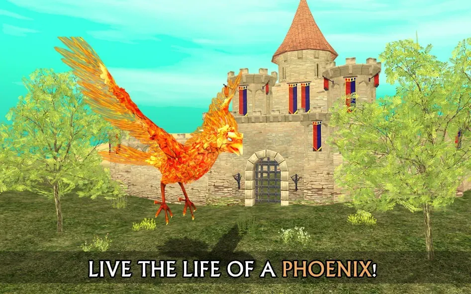 Скачать взлом Phoenix Sim 3D (Финикс Сим 3Д)  [МОД Бесконечные деньги] — полная версия apk на Андроид screen 1