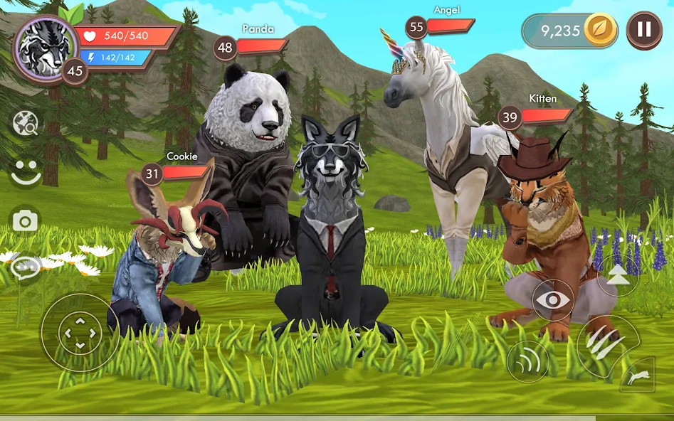 Взломанная WildCraft: Animal Sim Online (Уайлдкрафт)  [МОД Много денег] — стабильная версия apk на Андроид screen 5