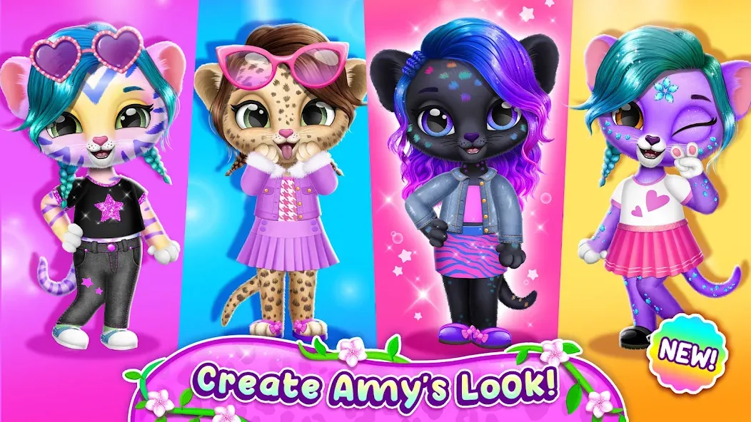 Взломанная Amy Care — My Leopard Baby  [МОД Бесконечные деньги] — последняя версия apk на Андроид screen 2