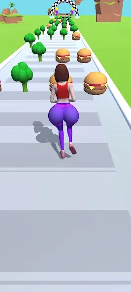 Взлом Twerk Race 3D: Belly Body Run (Тверк Рейс 3D)  [МОД Много денег] — стабильная версия apk на Андроид screen 2