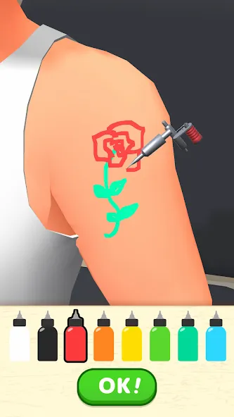 Взломанная Dream Tattoo (Дрим Тату)  [МОД Много денег] — стабильная версия apk на Андроид screen 1