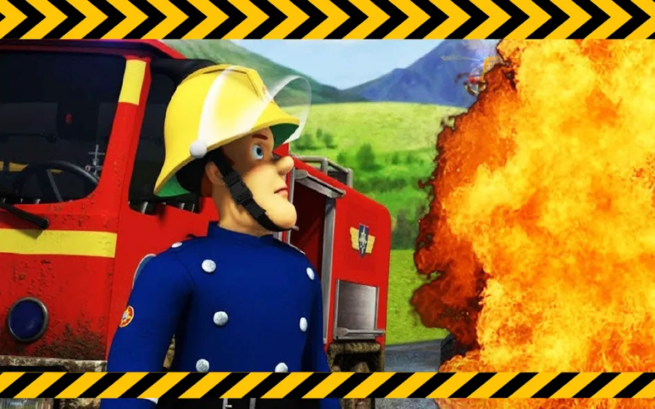 Взломанная Fireman sam Truck rescue (Пожарный Сэм и спасение на грузовике)  [МОД Mega Pack] — полная версия apk на Андроид screen 4