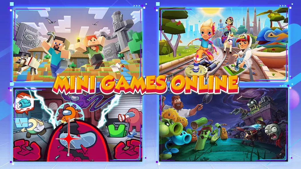 Скачать взломанную Mini Games Online (Миниигры онлайн)  [МОД Бесконечные монеты] — полная версия apk на Андроид screen 2