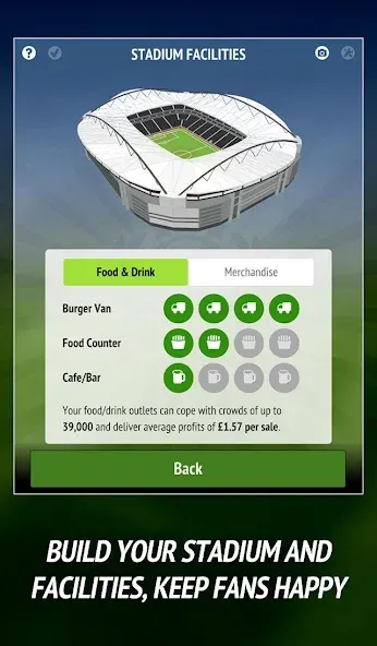 Скачать взлом Football Chairman (Soccer) (Футбольный председатель)  [МОД Mega Pack] — полная версия apk на Андроид screen 3