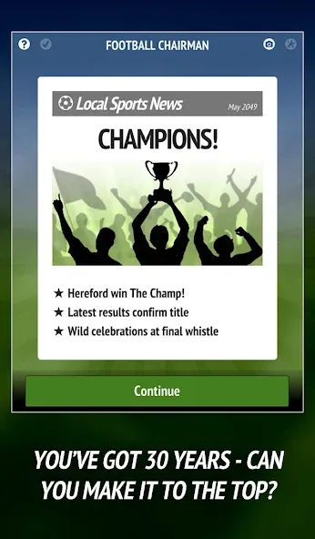 Скачать взлом Football Chairman (Soccer) (Футбольный председатель)  [МОД Mega Pack] — полная версия apk на Андроид screen 5