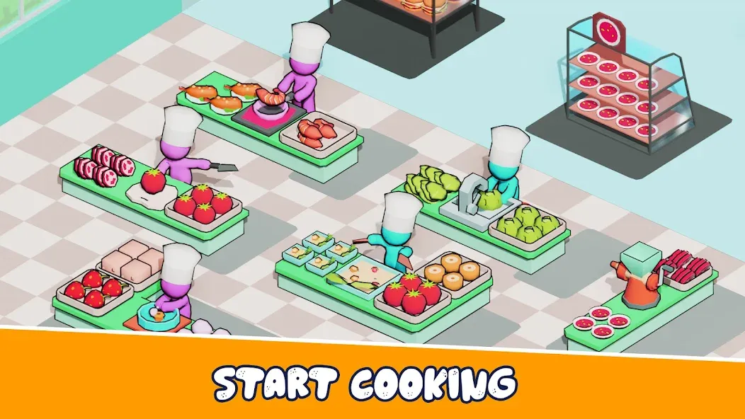 Скачать взлом Kitchen Fever: Food Tycoon (Китчен Фивер)  [МОД Unlimited Money] — последняя версия apk на Андроид screen 3