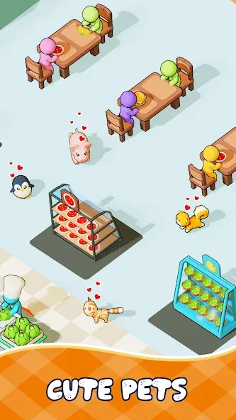 Скачать взлом Kitchen Fever: Food Tycoon (Китчен Фивер)  [МОД Unlimited Money] — последняя версия apk на Андроид screen 5