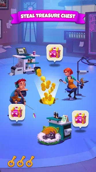 Скачать взломанную Crazy Coin — Go Master (Крейзи Коин)  [МОД Mega Pack] — стабильная версия apk на Андроид screen 2